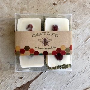 Cranberry + Peppermint soy wax melts